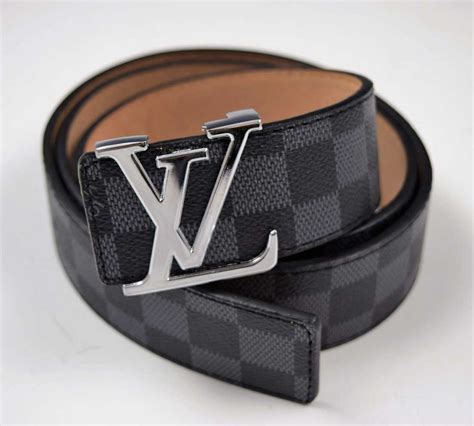 louis vuitton belt black checkered|louis vuitton all black belt.